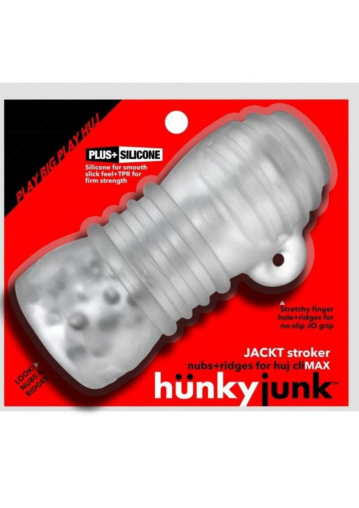 Jackt Textured Stroker - Clear/Clear Ice