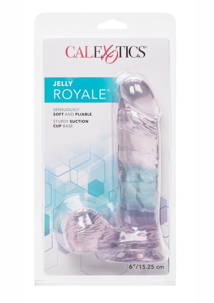 Jelly Royale Dildo - Clear - 6in