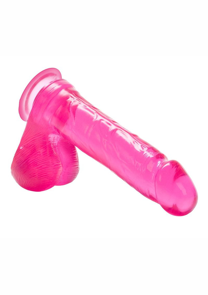 Jelly Royale Dildo - Pink - 6in