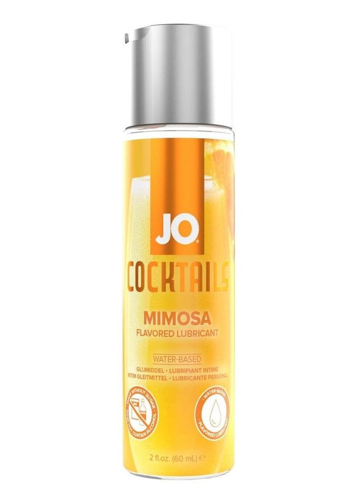 JO Cocktails Water Based Flavored Lubricant - Mimosa - 2oz