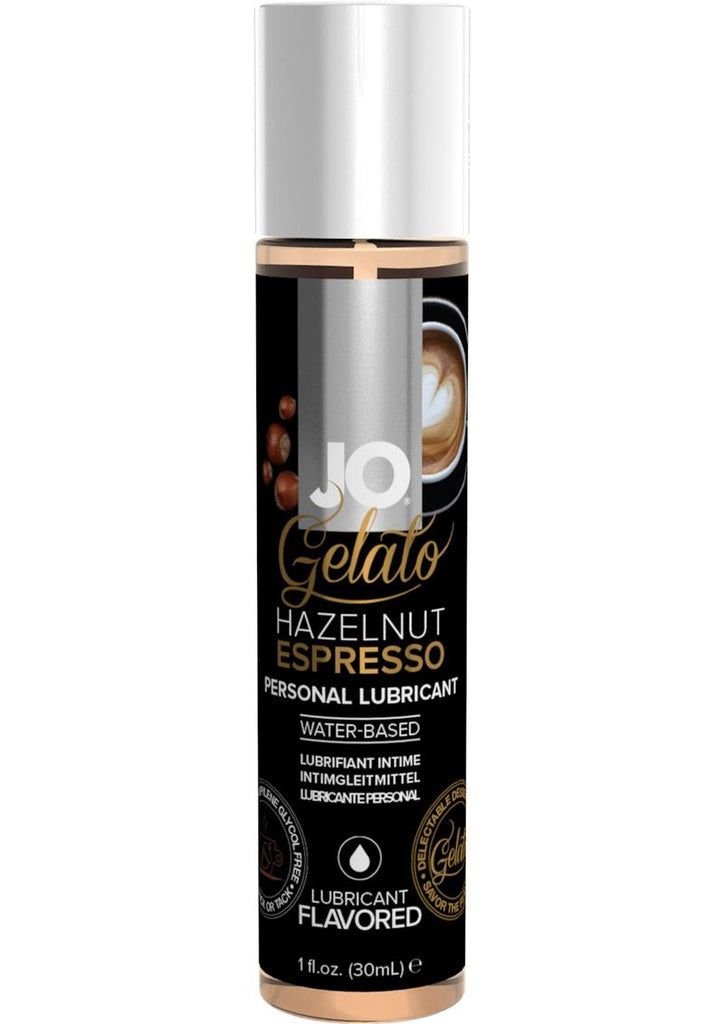 JO Gelato Water Based Flavored Lubricant Hazelnut Espresso - 1oz
