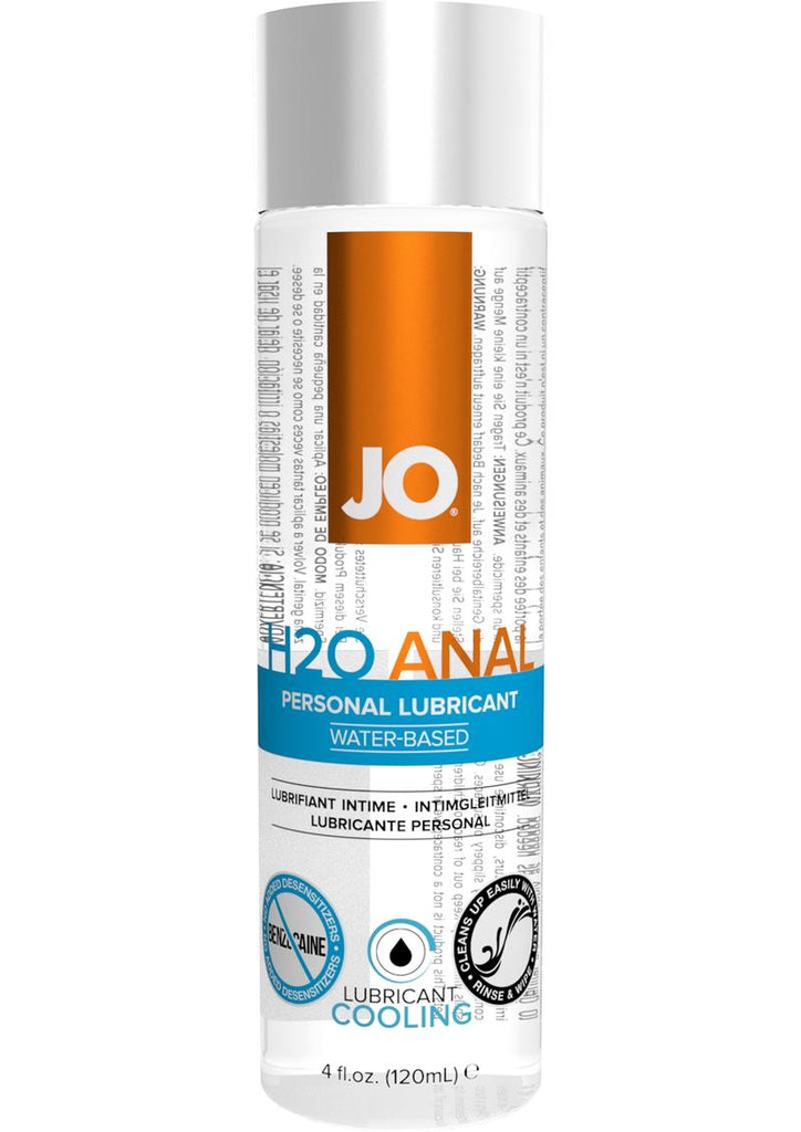 JO H2o Anal Water Based Cooling Lubricant - 4oz