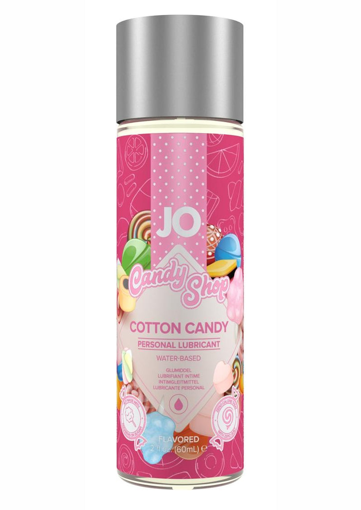 JO H2o Candy Shop Water Based Flavored Lubricant Cotton Candy - 2oz