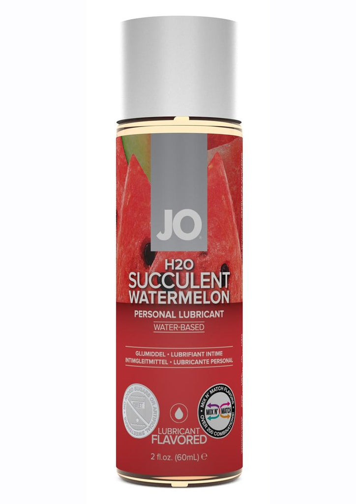 JO H2o Water Based Flavored Lubricant Succulent Watermelon - 2oz