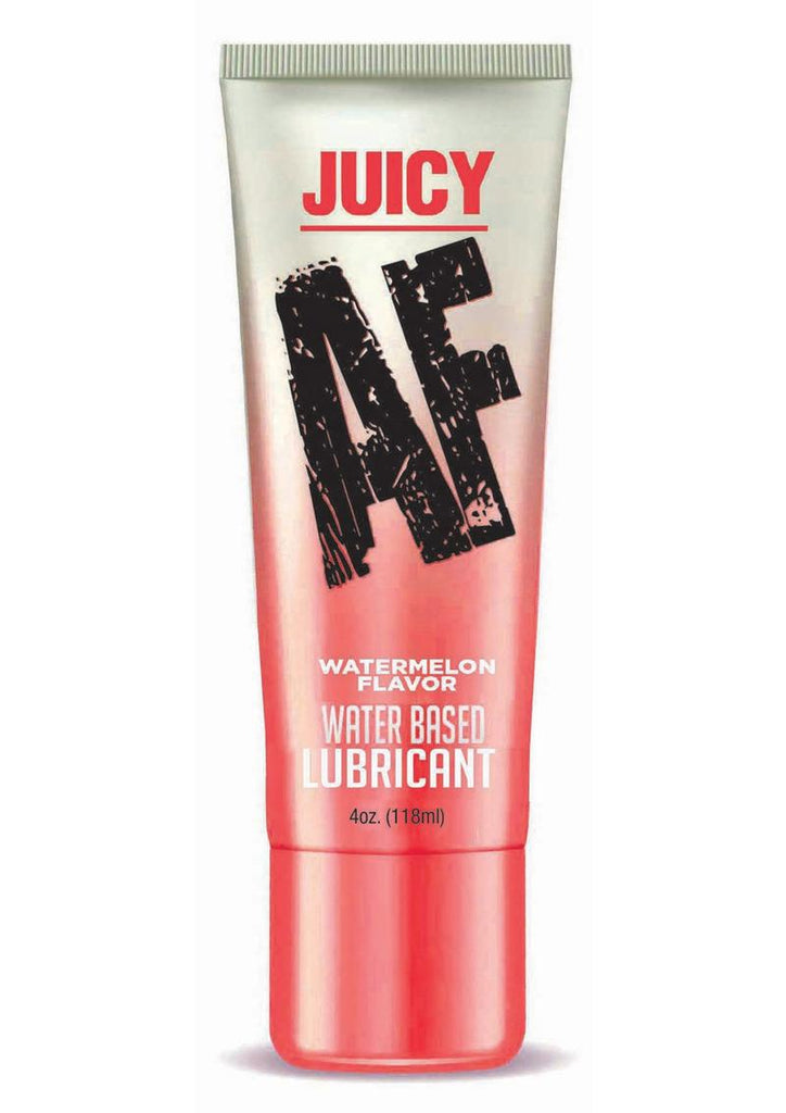 Juicy AF Water Based Flavored Lubricant Watermelon - 4oz
