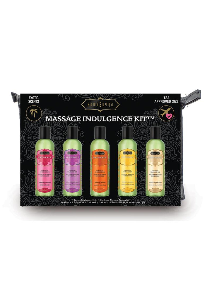 Kama Sutra Massage Indulgence Kit - 2oz - 5 Bottles