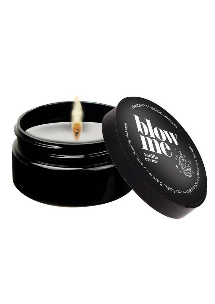 Kama Sutra Naughty Massage Candle Blow Me - 2oz