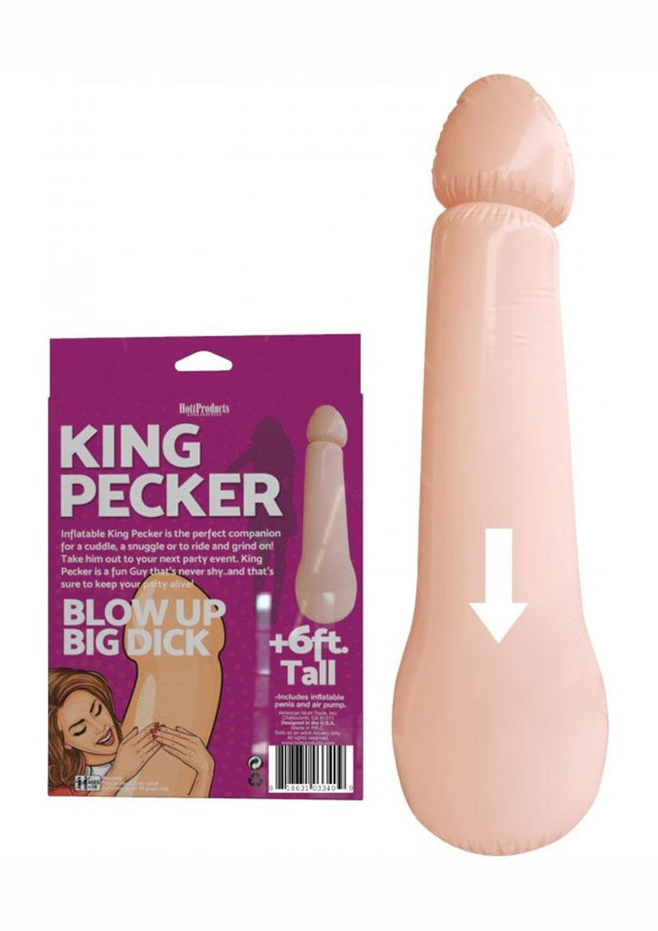 King Pecker Inflatable - Vanilla - 5ft