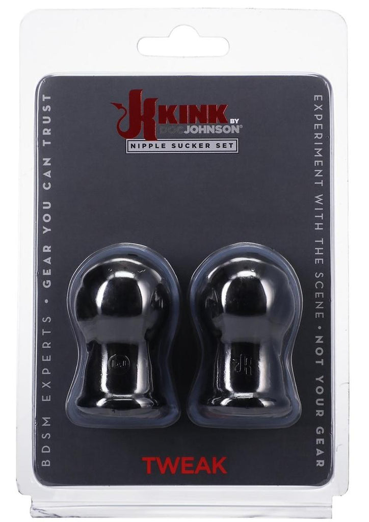 Kink Tweak Nipple Sucker - Black - Set