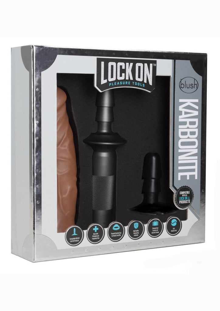 Lock On Karbonite Handle Kit - Black/Caramel/Mocha