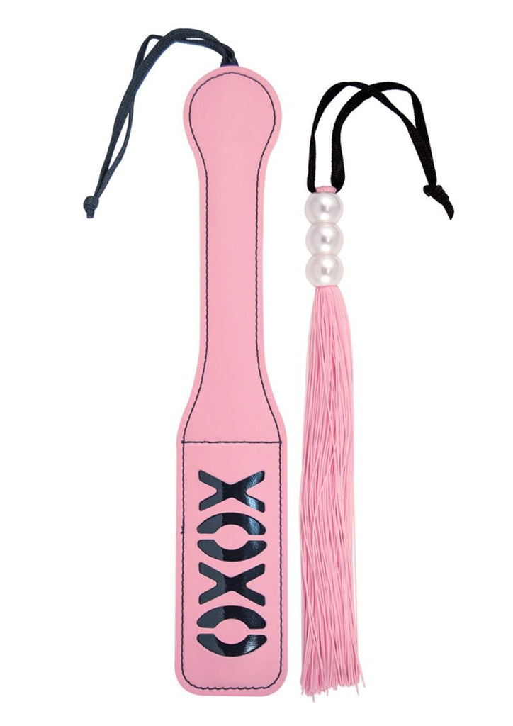 Luv Paddle and Whip - Pink - Set