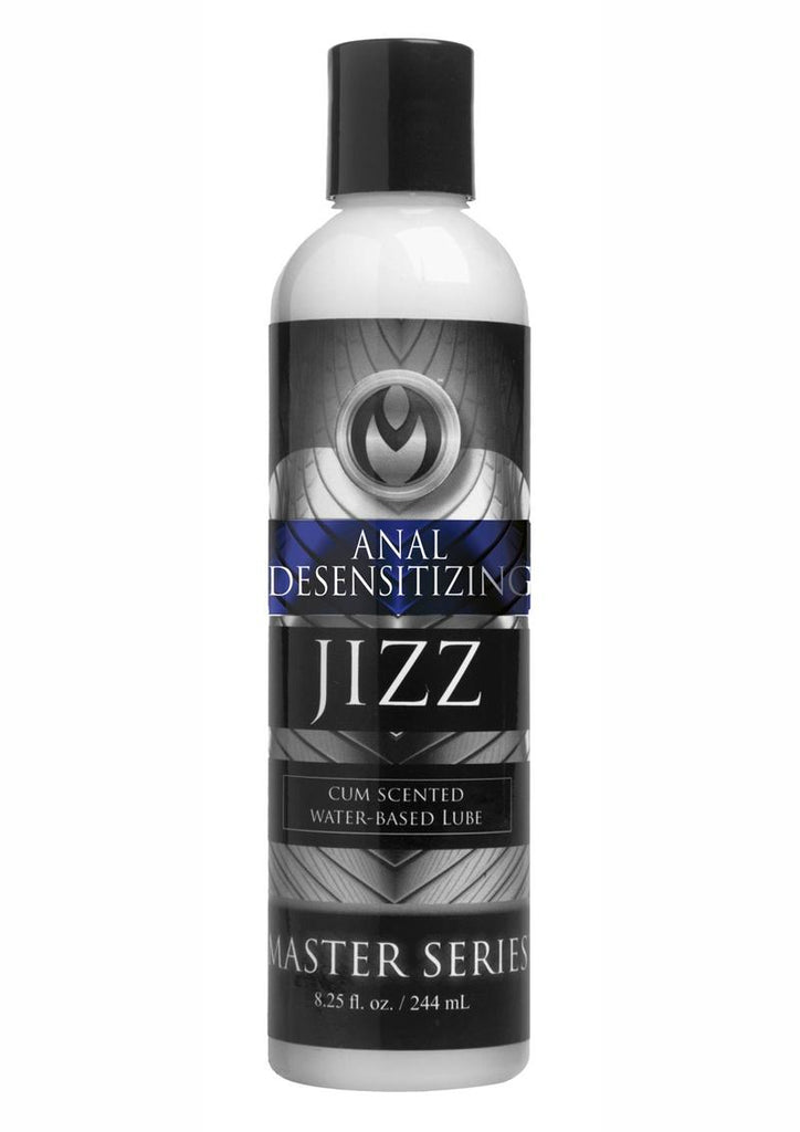 Master Series Jizz Cum Scented Water Based Desensitizing Lubricant - 8.5oz