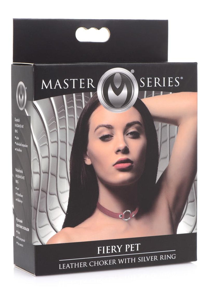 Master Series Slim Collar with O-Ring - Red
