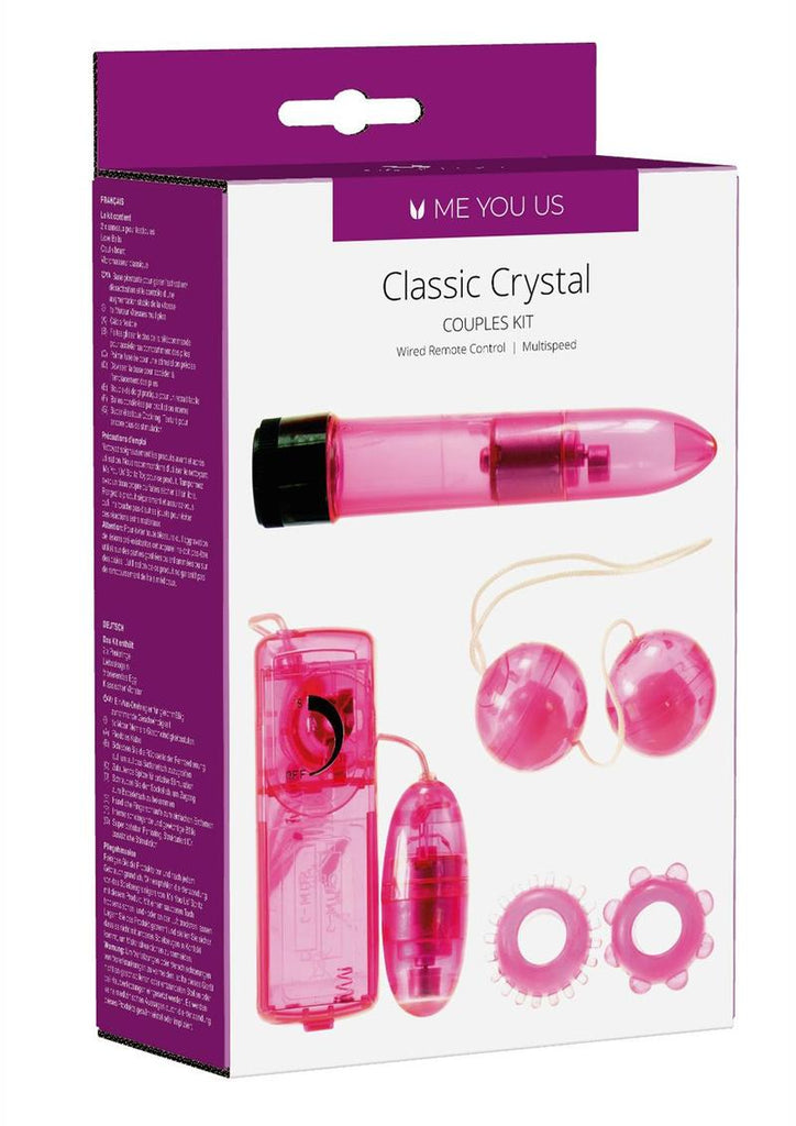 ME YOU US Classic Crystal Couples Kit - Pink
