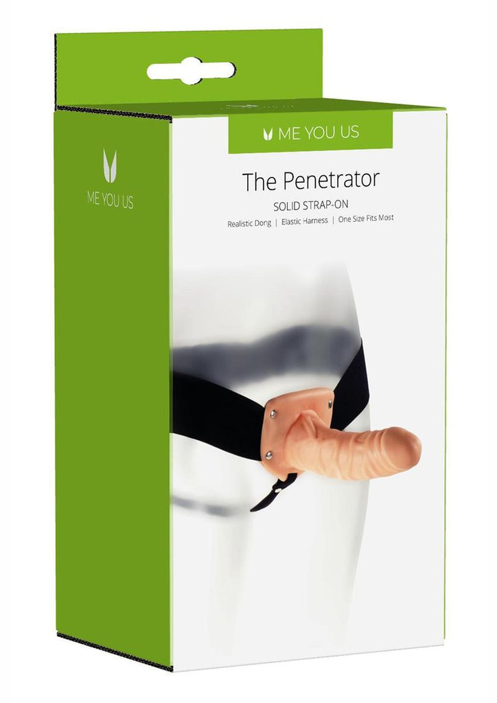 ME YOU US The Penetrator Strap-On with Dong - Vanilla - 6.5in