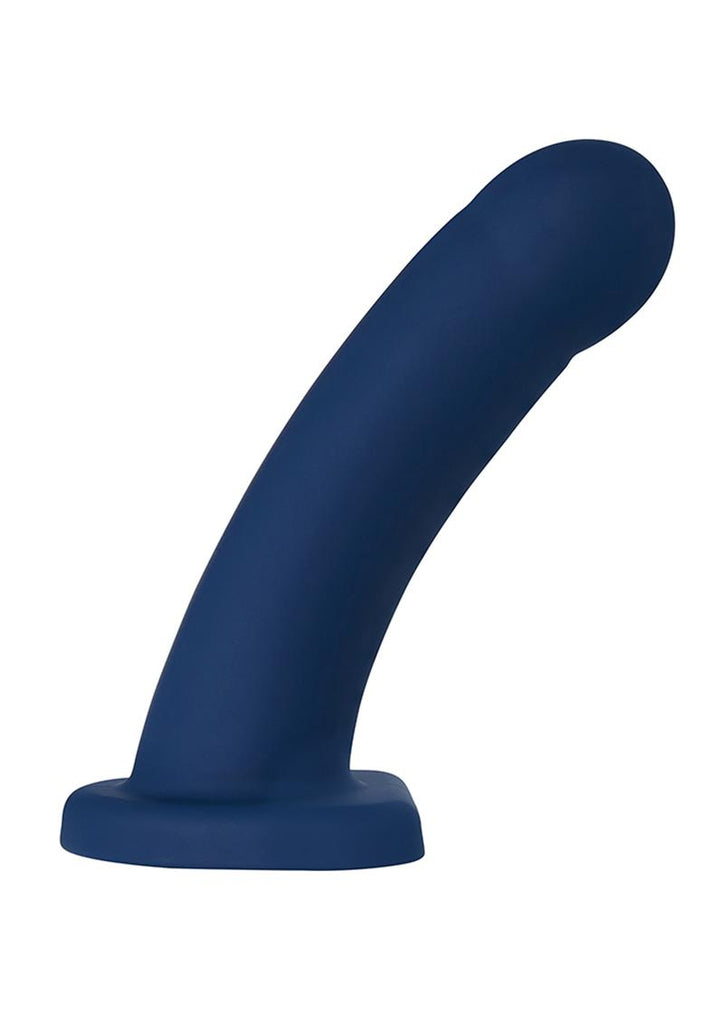 Nexus Collection By Sportsheets Banx Silicone Hollow Sheath Dildo - Navy - 8in