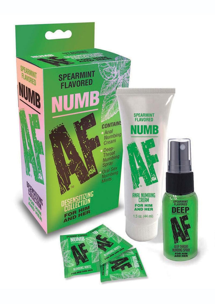 Numb AF Kit Spearmint Flavor - Set Of 3