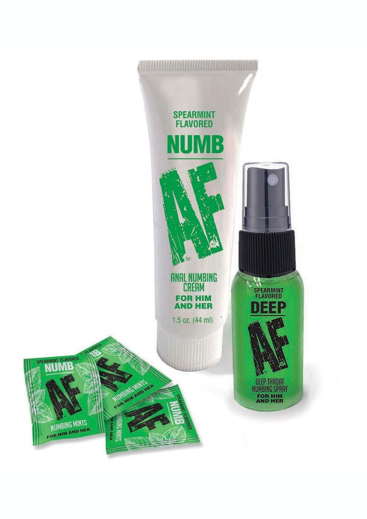 Numb AF Kit Spearmint Flavor - Set Of 3