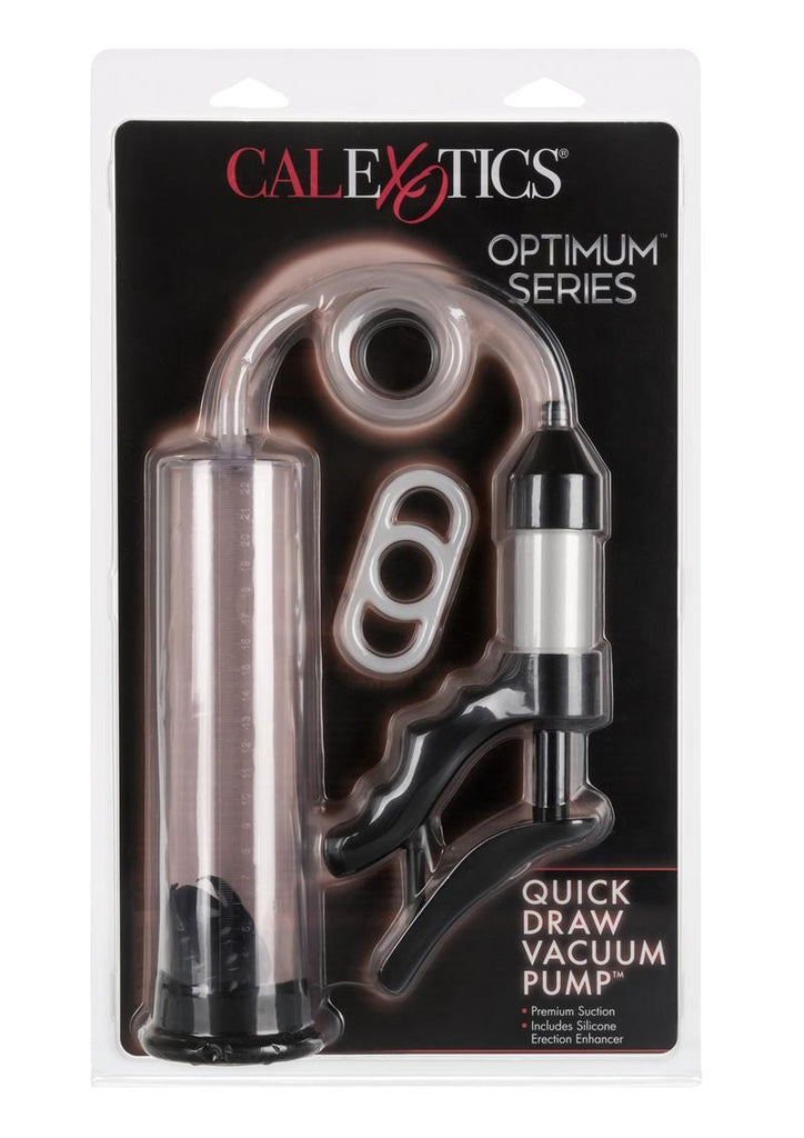 Optimum Series Quick Draw Vacuum Pump - Clear