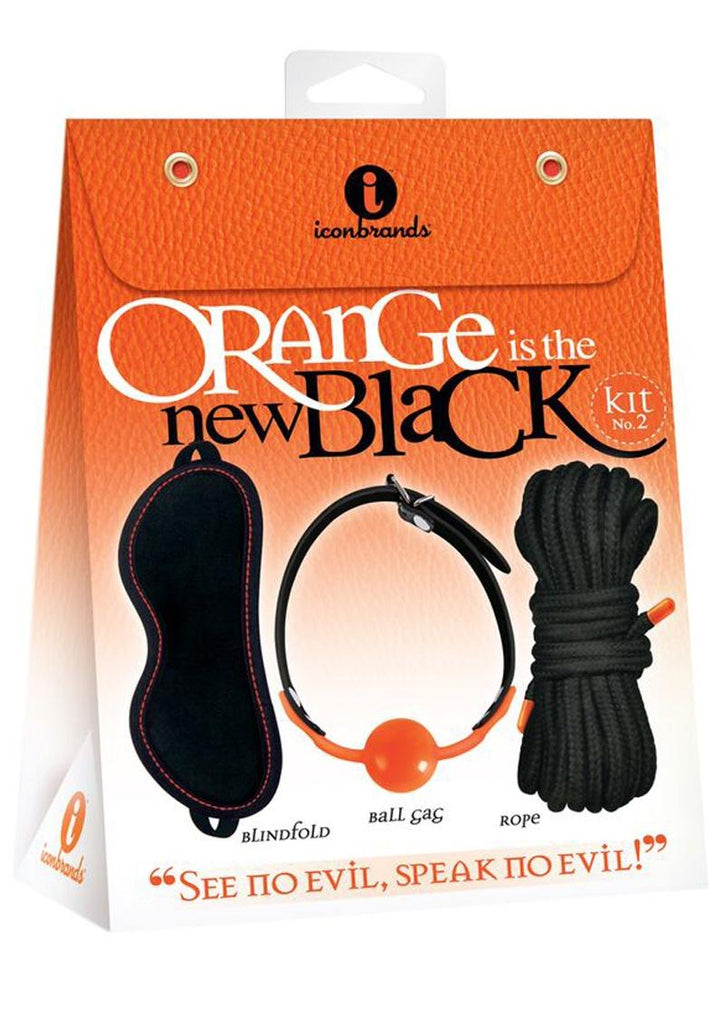 Orange Is The New Black Kit #2 - See No Evil, Speak No Evil - Black/Orange