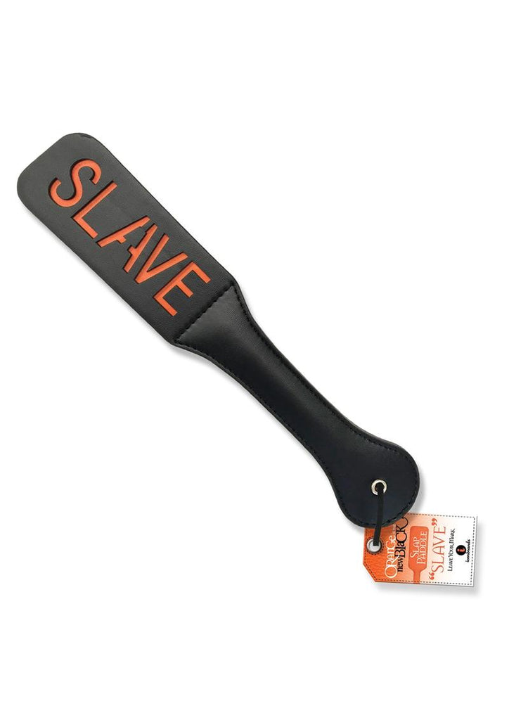 Orange Is The New Black Slap Paddle, Slave - Black