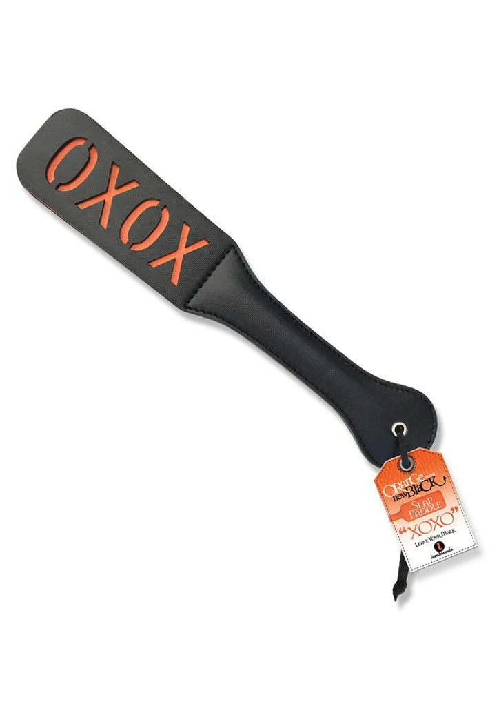 Orange Is The New Black Slap Paddle, Xoxo - Black