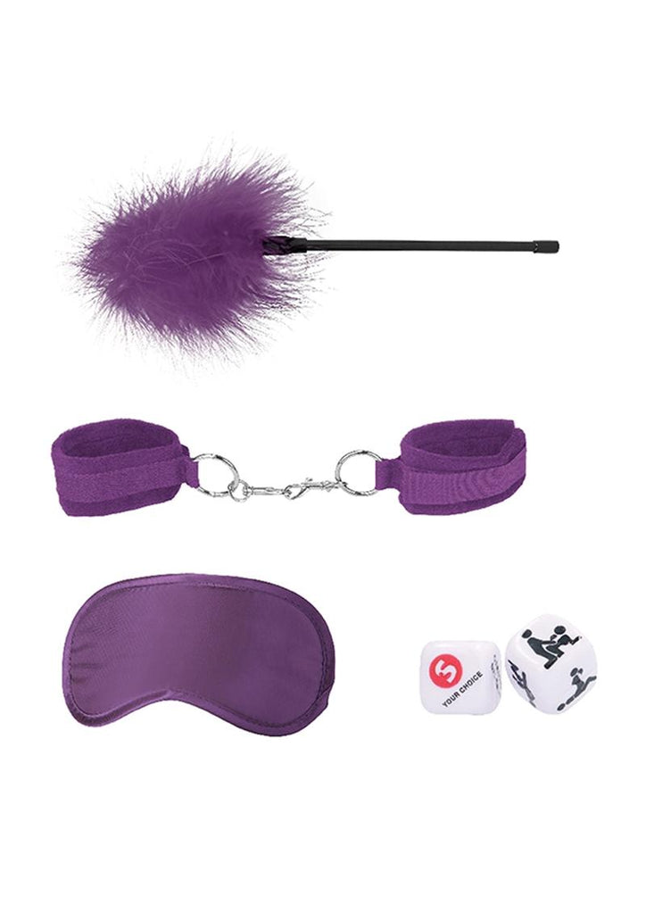 Ouch! Kits Introductory Bondage Kit #2 - Purple - 4 Piece Kit