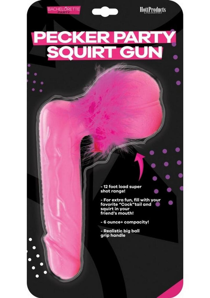 Pink Pecker Party Squirt Gun - Pink
