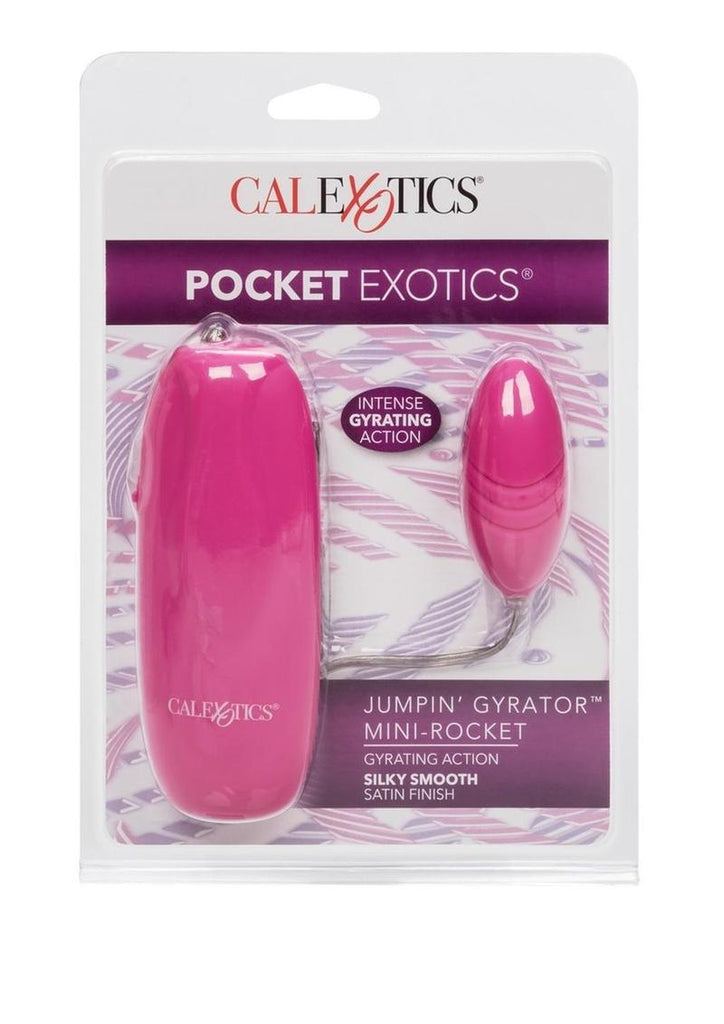 Pocket Exotics Jumpin' Gyrator Mini-Rocket Bullet with Remote Control - Pink