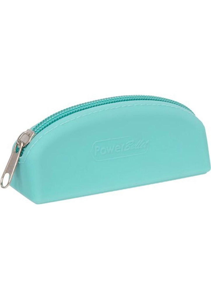 Powerbullet Silicone Storage Bag with Zipper - Green/Teal