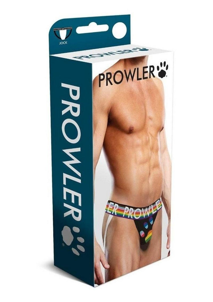Prowler Black Oversized Paw Jock - Black/Multicolor - Small