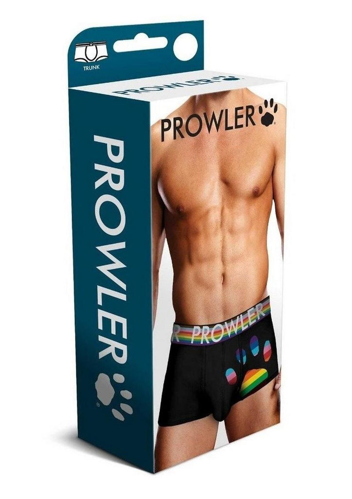 Prowler Black Oversized Paw Trunk - Black/Multicolor - Small