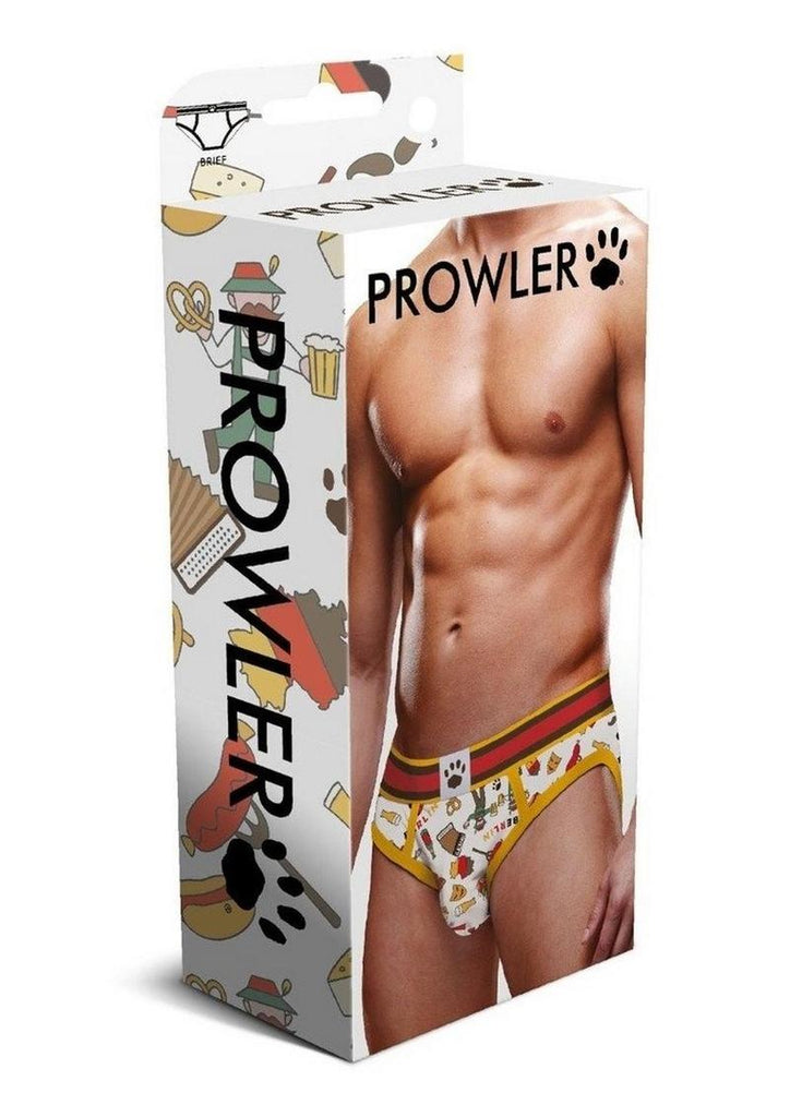 Prowler Berlin Brief - Orange/White - XSmall