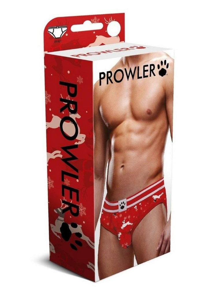 Prowler Reindeer Brief - Black/Red - XSmall