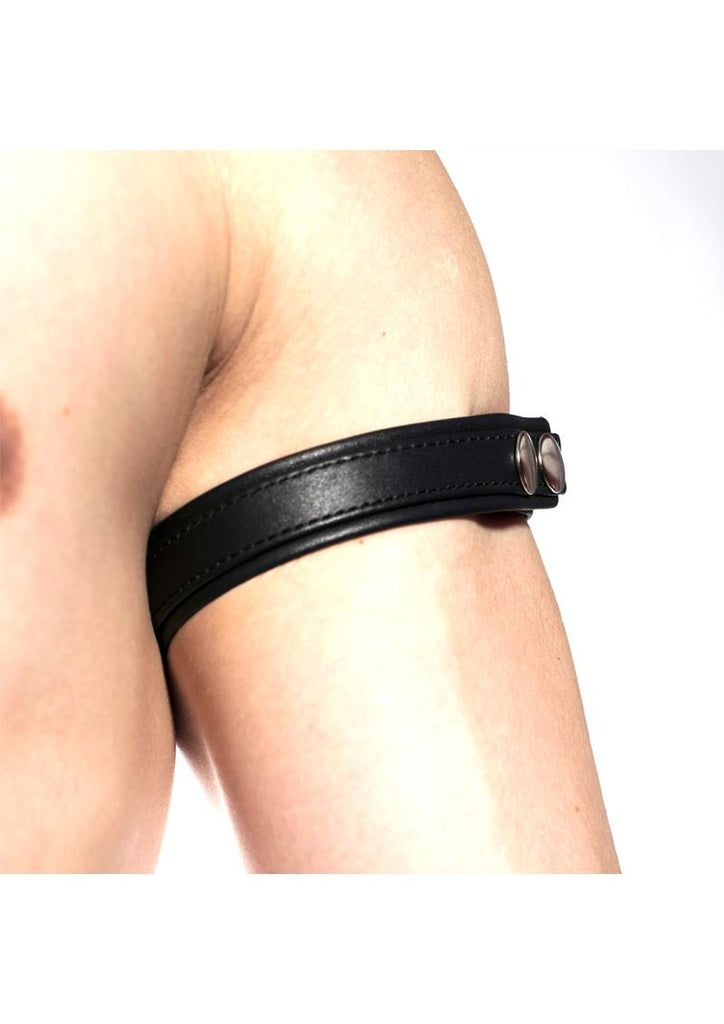 Prowler Red Bicep Band - Black - One Size