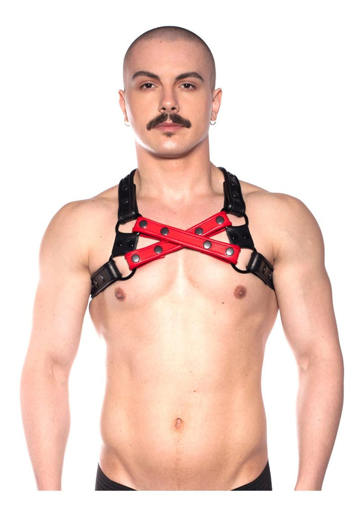 Prowler Red Cross Harness - Red - Medium/Small