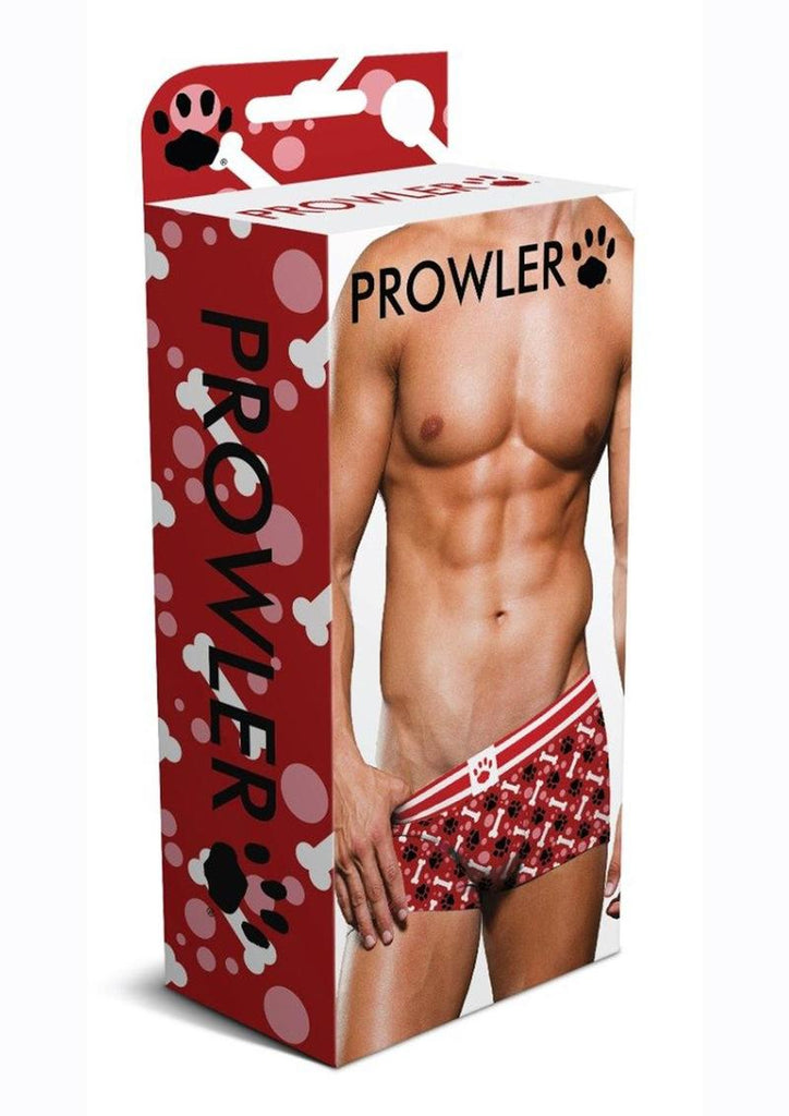 Prowler Red Paw Trunk - Animal Print/Red - Small