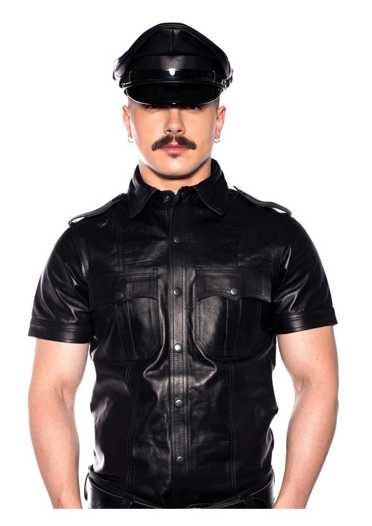 Prowler Red Police Shirt - Black - XLarge