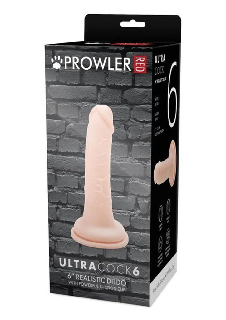 Prowler Red Ultra Cock Realistic Dildo - Vanilla - 6in