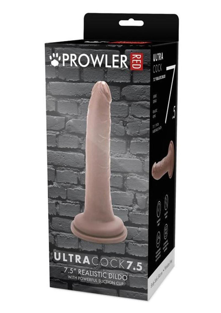 Prowler Red Ultra Cock Realistic Dildo - Caramel - 7.5in