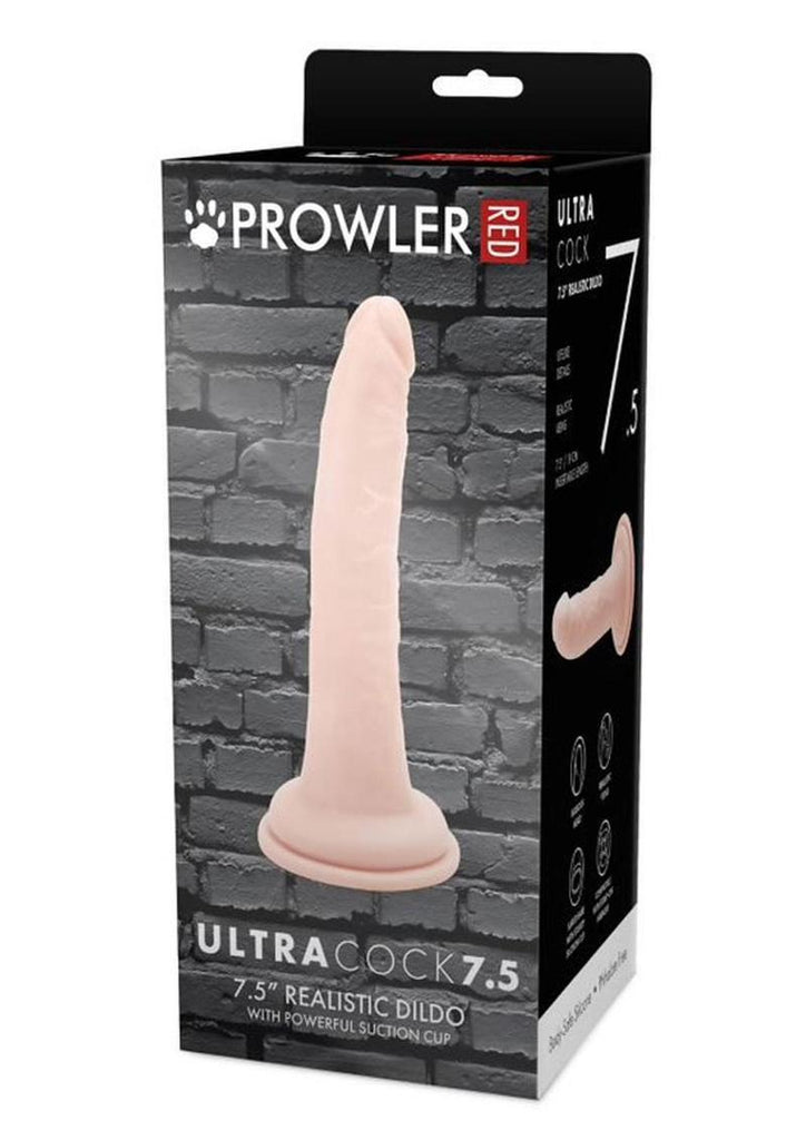 Prowler Red Ultra Cock Realistic Dildo - Vanilla - 7.5in