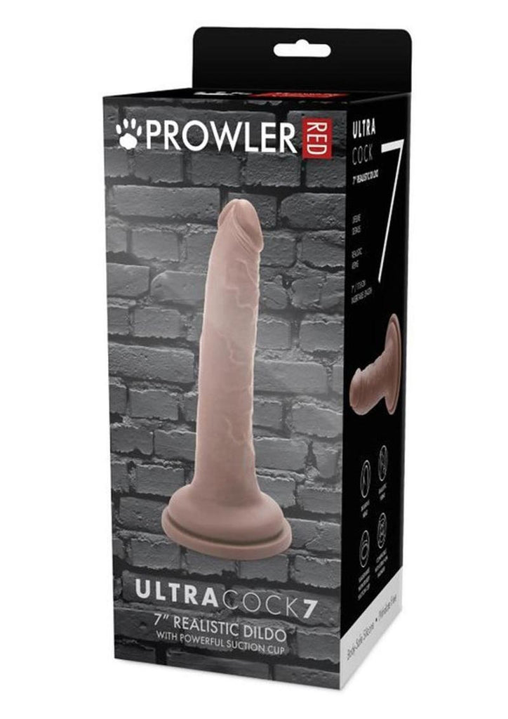 Prowler Red Ultra Cock Realistic Dildo - Caramel - 7in