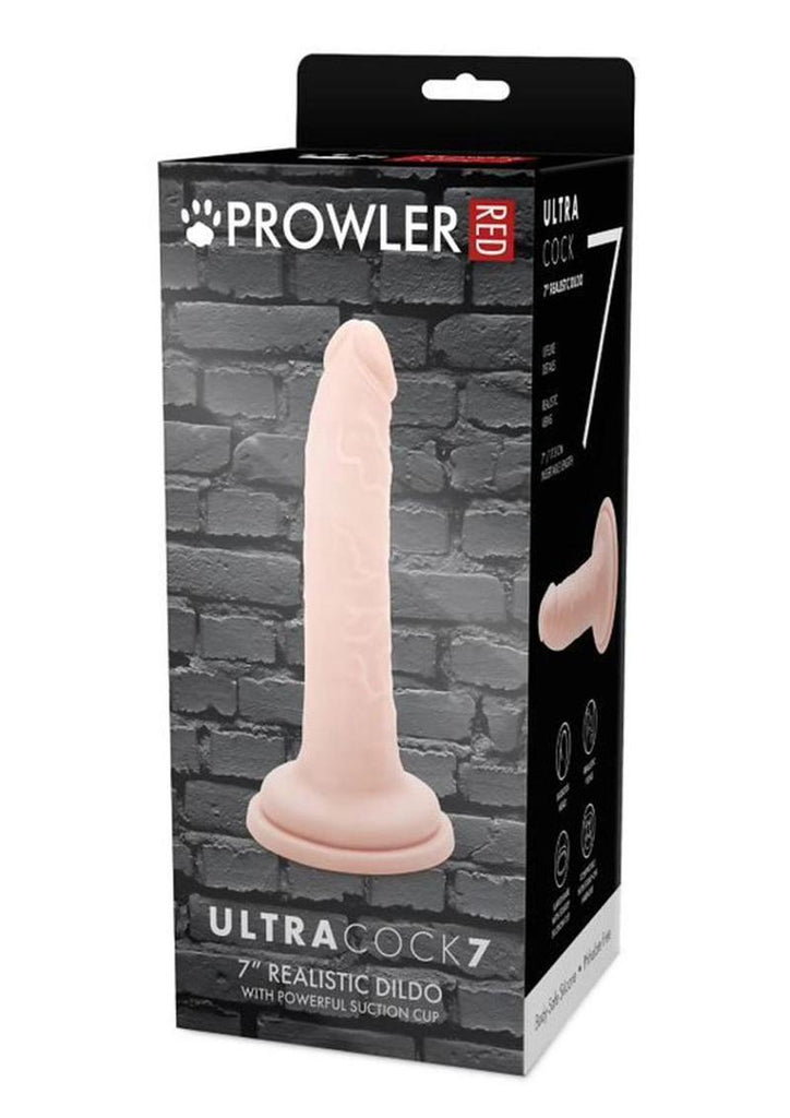 Prowler Red Ultra Cock Realistic Dildo - Vanilla - 7in