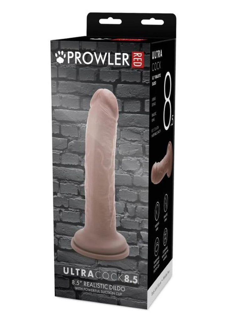 Prowler Red Ultra Cock Realistic Dildo - Caramel - 8.5in