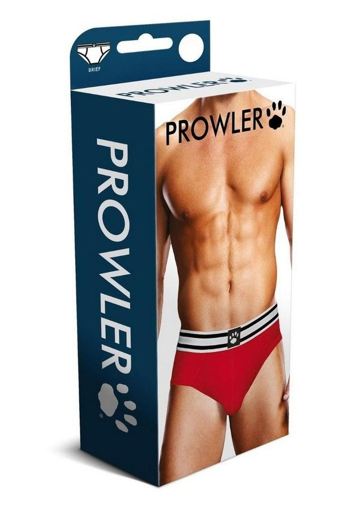 Prowler Red/White Brief - Red/White - XSmall