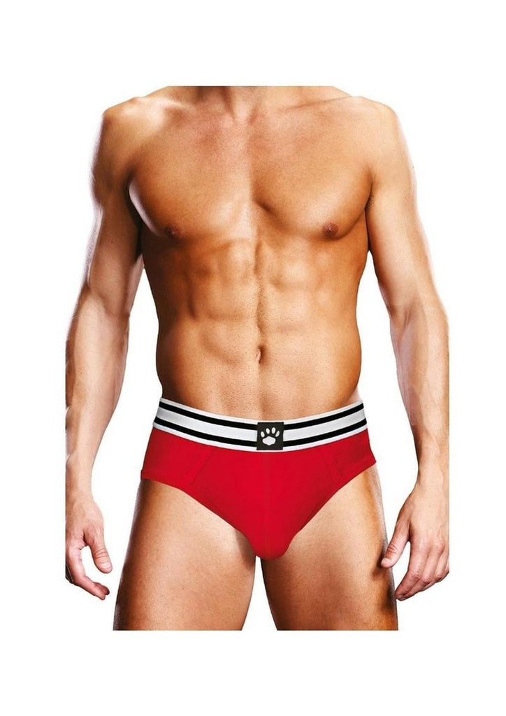 Prowler Red/White Brief - Red/White - XSmall