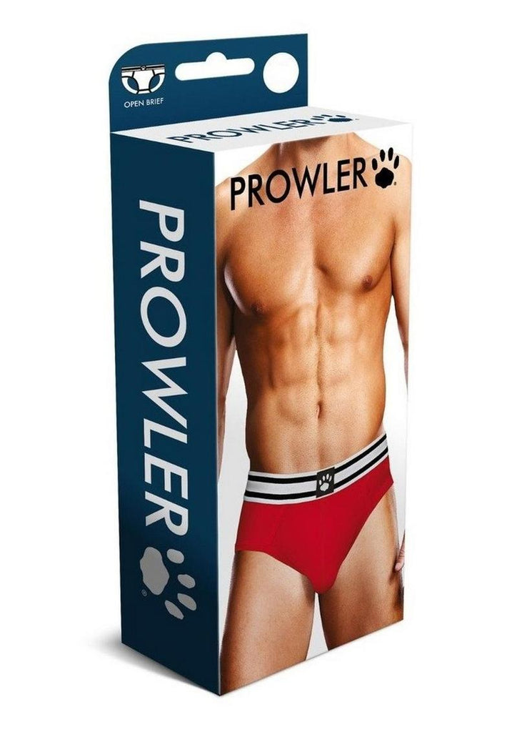 Prowler Red/White Open Brief - Red/White - Small