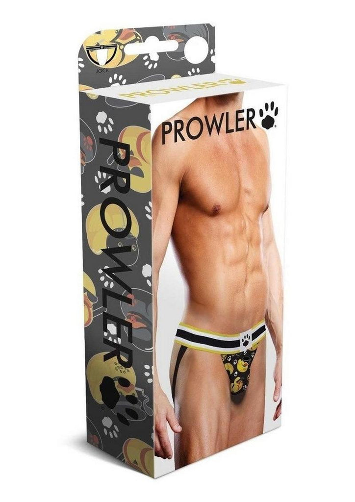 Prowler BDSM Rubber Ducks Jock - Black/Yellow - XSmall