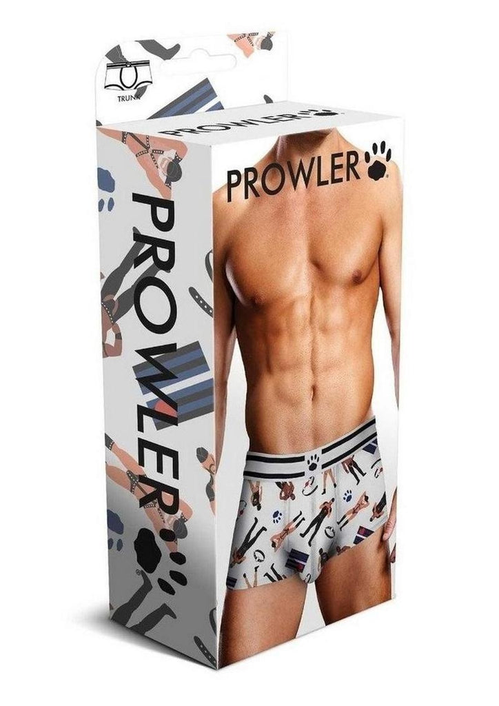 Prowler Leather Pride Trunk - Black/White - Large