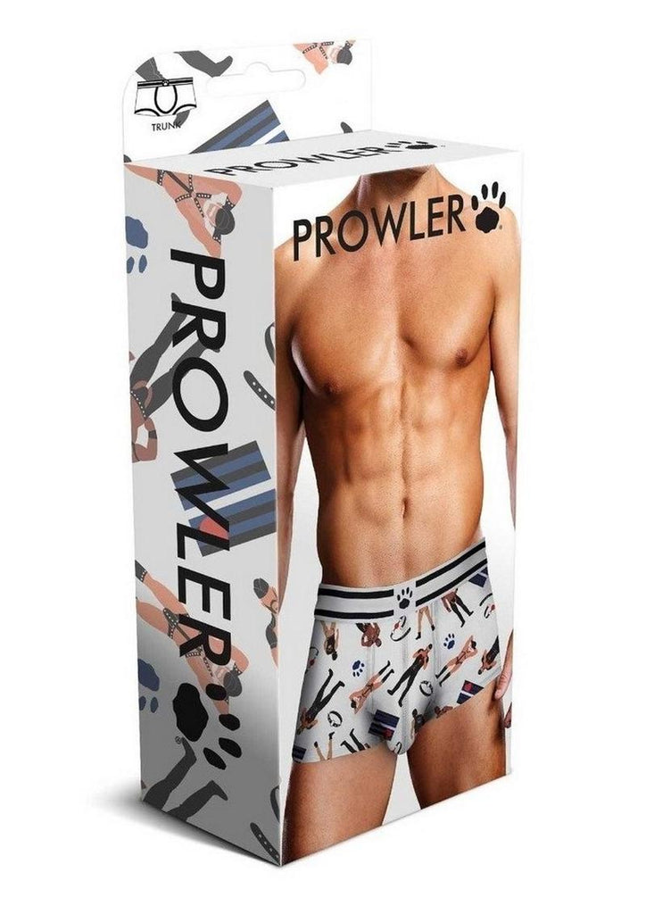 Prowler Leather Pride Trunk - Black/White - XSmall